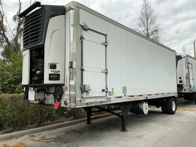 2012 Utility VS1RA 28 ft x 102 in S/A Refrigerated Trailer