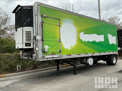 2013 Utility 28 ft x 102 in S/A Refrigerated Trailer