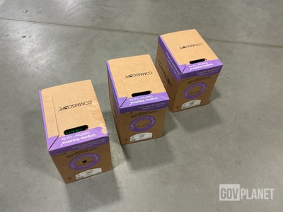 (6) Boxes of Commscope 4668314/10 Communications Cable