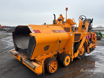 2016 LeeBoy PF161C Wheel Finisseur pour asphalte