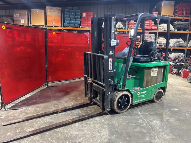 2016 Mitsubishi FBC25N 4450 lb Electric Forklift
