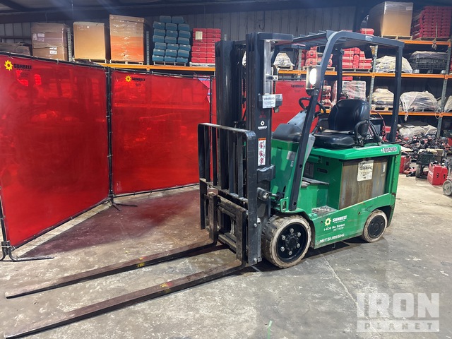 2016 Mitsubishi FBC25N 4450 lb Electric Forklift