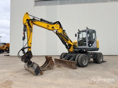 2014 Wacker 9503-2 Pelle Sur Pneus حفارة بعجلات