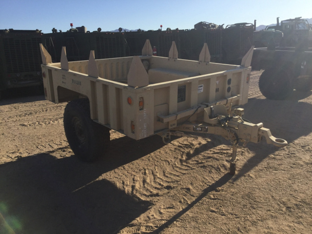 2012 US Army Tank Automotive Command M1102 Cargo Trailer