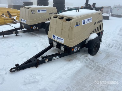 2016 Doosan C185WKUB-FX-T4I Mobile Air Compressor
