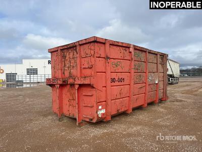 2007 CRB Rollof Dump 30m3 Benne basculante (Inoperable)