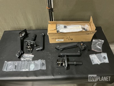 (6) Ergotron 45-241-224 LX Desk Monitor Arms