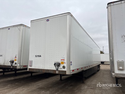 2018 Utility VS2DX 53 ft x 102 in T/A Van Trailer