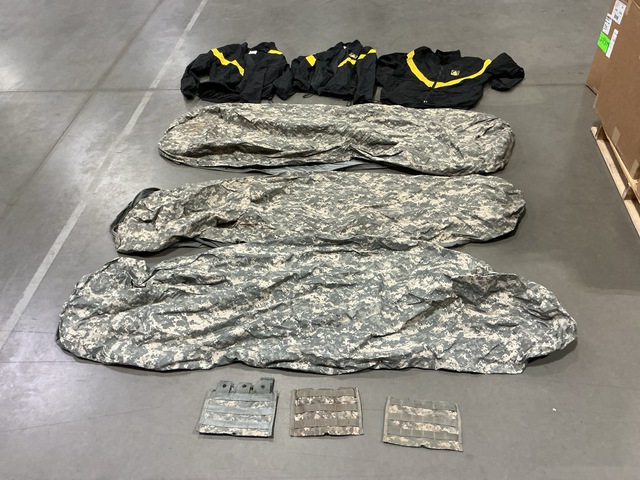 (25) Physical Fitness Jackets, (190) M4 Three Mag Pouches & Assorted Items
