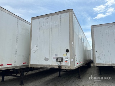 2013 Wabash 53 ft x 102 in T/A Gesloten aanhangwagen