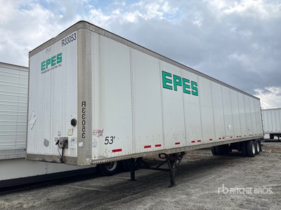 2012 Wabash 53 ft x 102 in T/A Przyczepa furgon