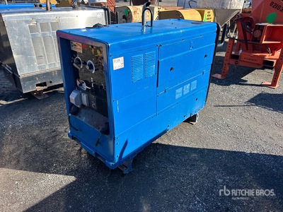 2001 Miller Big Blue 502D CC/CV Skid-Mounted Multi-Process Skid Mounted Diesel 3-in-1 Soldadora motorizada