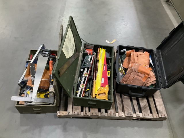 (3) Carpenter's Tool Kits
