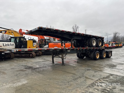 1999 Doepker 32 ft Super B-Train Lead Pritsche Anhänger