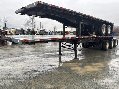 1998 Doepker 30 ft B-Train Lead Pritsche Anhänger