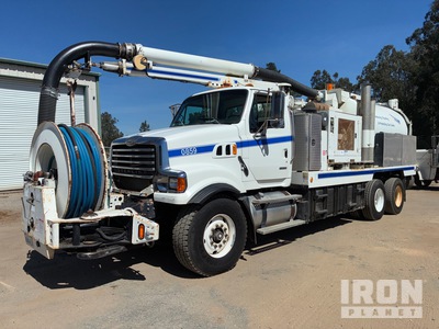 Vac Con V312LHAE on 2008 Sterling L8500 6x4 Camion limpiador de alcantarilla