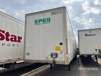 2013 Wabash DVCVHPC 53 ft x 102 in T/A Van Trailer