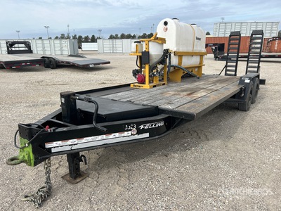 2021 Felling FT24I 29 ft T/A Remorque pour équipement