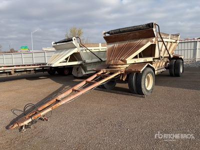 1997 Allco BD48 33 ft T/A B-Train Belly Dump Trailer