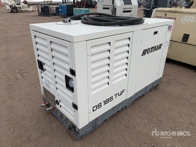 Rotoair DS185T4F 185 cfm Skid-Mounted Compresor de aire