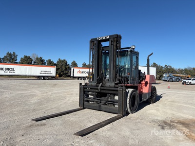 2018 Toyota 50-4FDK160 34100 lb Pneumatic Tire Wózek widłowy