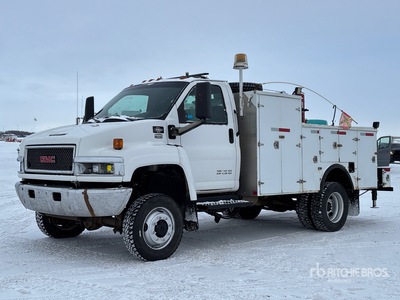 2006 GMC C5500 4x4 Service Truck