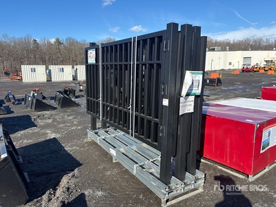 2026 KJ K2007N 20 ft x 7 ft Metal Farm Driveway Gate Varios, tienda, almacen, consumidor (Unused)