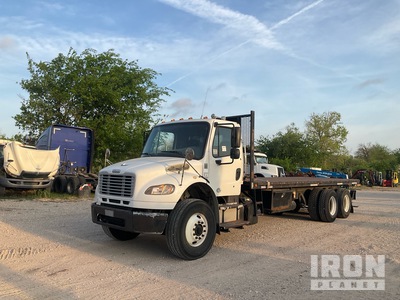 2013 Freightliner M2 106 6x4 6x4 Flatbed Truck