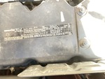 Engine with Emission Label