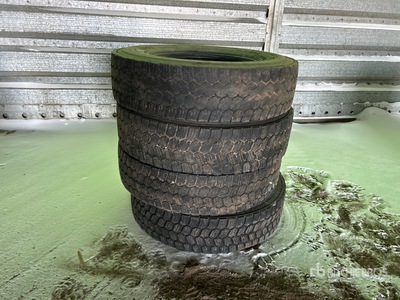 Quantity of (4) Michelin 11R24.5 Tires