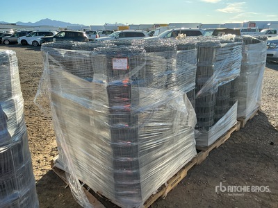 Quantity of (3) Pallets of 10.5-12.75 6 in 20 Rod Field Fence Divers