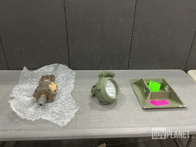 (24) Jack Support Shoes, (1) Headlight & Assorted Items
