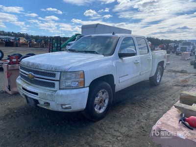 2012 Chevrolet Silverado 1500 4x4 Crew Cab Pickup