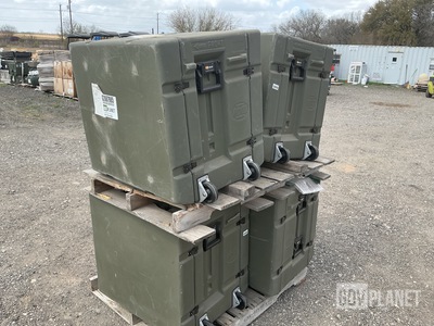 (4) Hardigg Mobile Office Field Desks