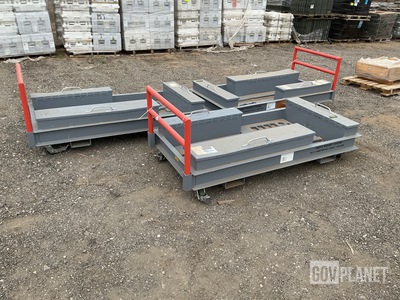 (3) KWD A06-002-01 Brake Strut Dollies