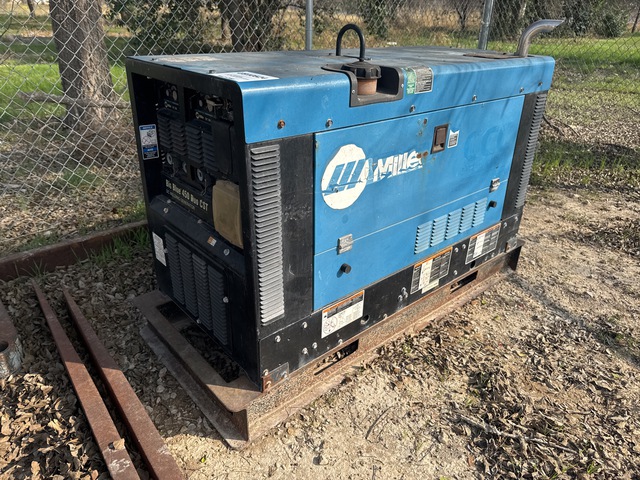 Miller Big Blue 450 Duo CST 280 A Skid-Mounted Multi-Process Engine Driven Welder