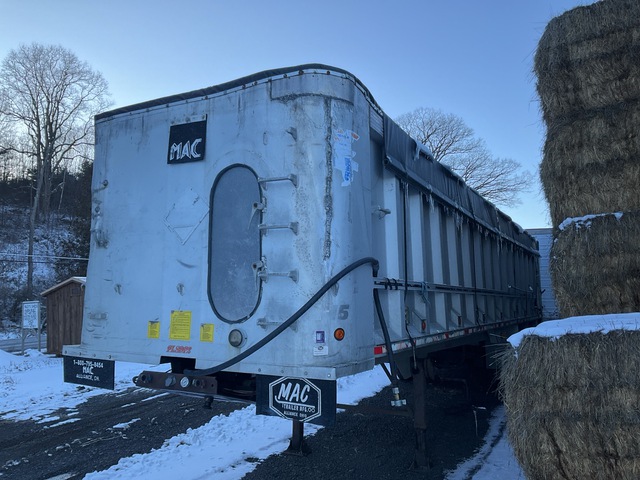 2001 MAC 40 ft T/A Spread Axle Quarter Frame End Dump Trailer 2001 MAC 40 ft T/A Spread Axle Quarter Frame End Dump Trailer