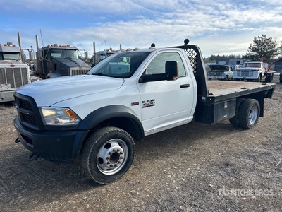 2016 Ram 4500 4x4 Flatbed Truck
