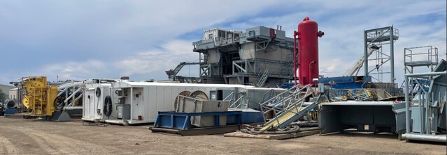 AC VFD Diesel-Electric Drilling Rig