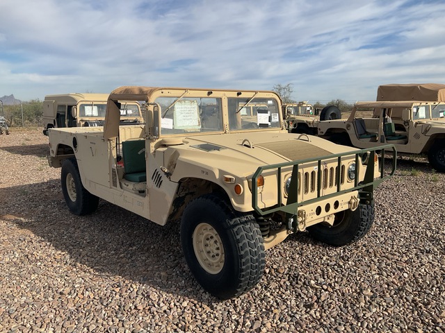 2005 AM General M1097R1 HMMWV 2 Door Soft Top w/Truck Body
