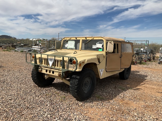 2006 AM General M1097 HMMWV 4 Door Soft Top w/Truck Body