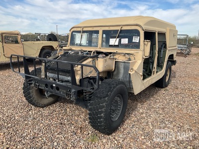2008 AM General M1097R1 HMMWV 4 Door Hard Top w/Helmet Top