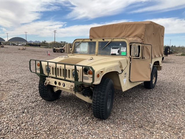 2007 AM General M1097R1 HMMWV 2 Door Soft Top w/Truck Body