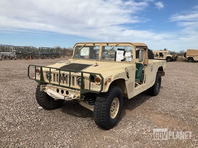 2005 AM General M1097R1 HMMWV 2 Door Soft Top w/Truck Body