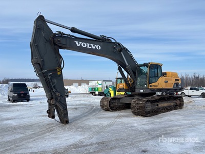 2012 Volvo EC480DL Tracked Excavator