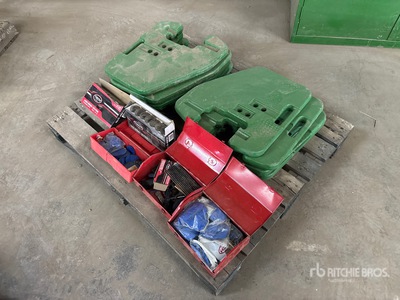 Quantity of (9) Masses pour Tracteur