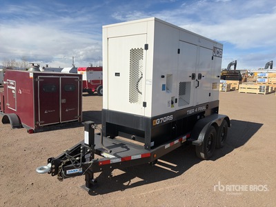 2022 JCB G70RS 56 kW Mobile Generator Set