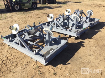 (3) KWD A06-001-01 Brake Dolly Assemblies