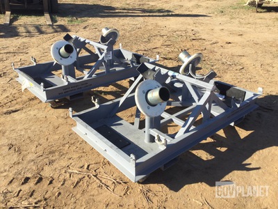 (2) KWD A06-001-01 Brake Dolly Assemblies