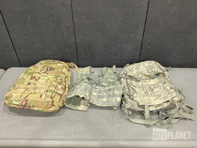 (18) Assault Packs, (76) Fighting Load Carriers & Assorted Items